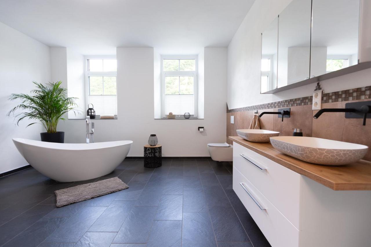 מוסלקרן Ferienwohnung Moselallee 5 Sterne מראה חיצוני תמונה