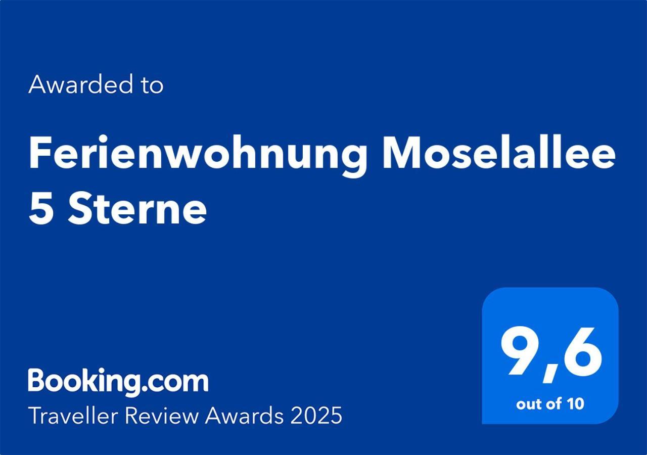 מוסלקרן Ferienwohnung Moselallee 5 Sterne מראה חיצוני תמונה